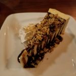 Salted caramel cheesecake from Nami's Bar & Grill